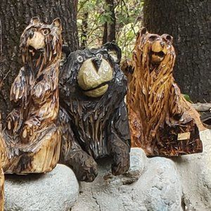 Wood Carved Bear